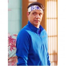 Cobra Kai S05 Daniel LaRusso Blue Jacket
